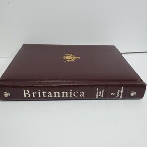 Britannica Micropedia Ready Reference Volume 2 Bayou Ceanothus Hardcover Book